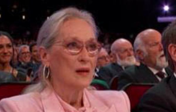 Meryl Streep looks shocked by this daring Emmys joke about her