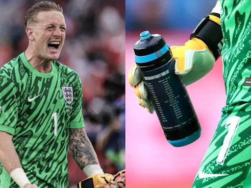 Jordan Pickford's Water-Bottle Main HERO Behind England's Quarter-Final Triumph Over Switzerland : Here's Why