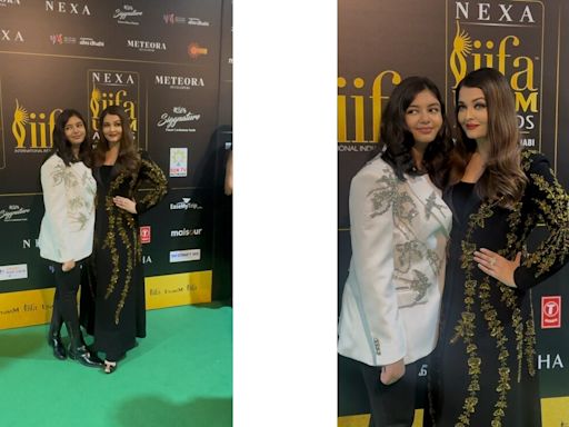 Aishwarya Rai And Daughter Aaradhya Bachchan Dazzle The Night Away In Shimmery Blazer Looks