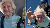 Muere abuelita de 104 años que batió récord Guiness en paracaídas