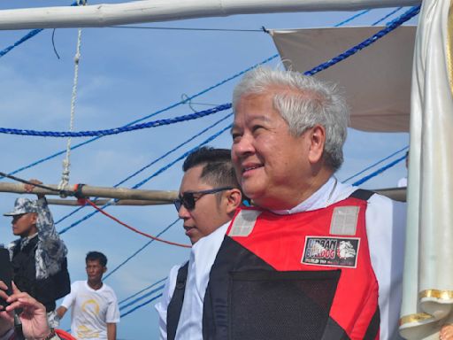 WATCH: A Catholic archbishop sails West Philippine Sea to pray for China