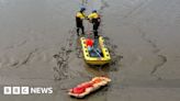 Rise in people stuck in beach mud along the east coast prompts warning