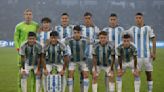 La formación de la selección Argentina Sub 20 vs. Guatemala por el Mundial 2023