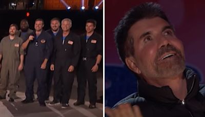 Simon Cowell Gives Up A Rare Golden Buzzer For This Unlikely Performance On "America's Got Talent"