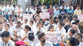 Dharna by junior doctors hits OPDs in Raiganj Government Medical College & Hospital