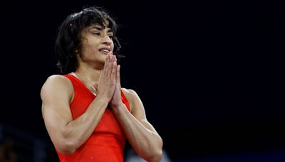 India's Vinesh Phogat announces retirement after Olympics heartbreak