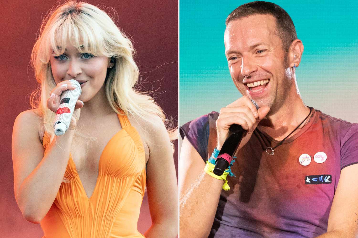 Sabrina Carpenter and Coldplay Team Up for Surprise Performance of 'Magic' at BBC Big Weekend