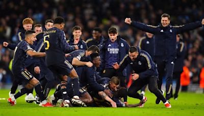 Real Madrid defeats Manchester City in penalty shootout to reach Champions League semifinals