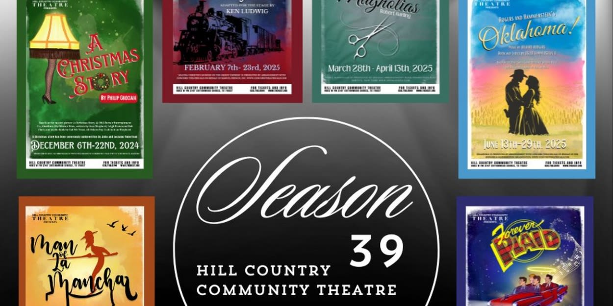 Hill Country Community Theatre Unveils 39th Season Lineup