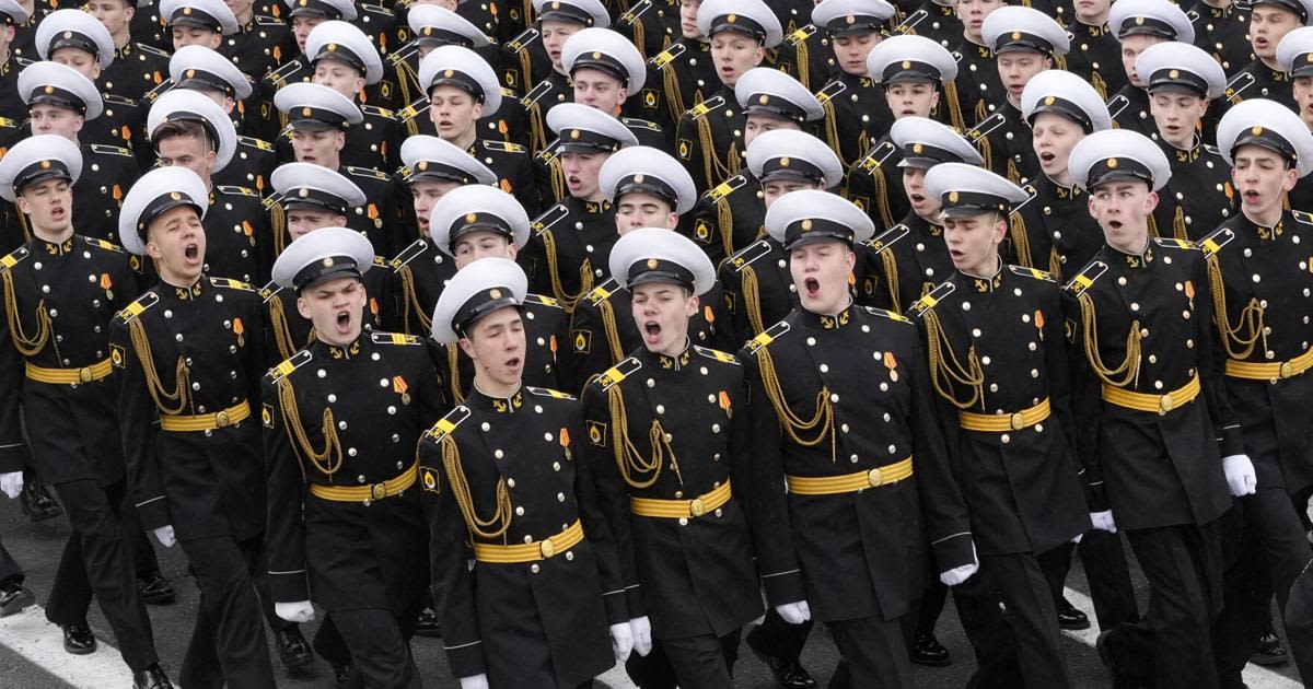 APTOPIX Russia Victory Day Parade Rehearsal