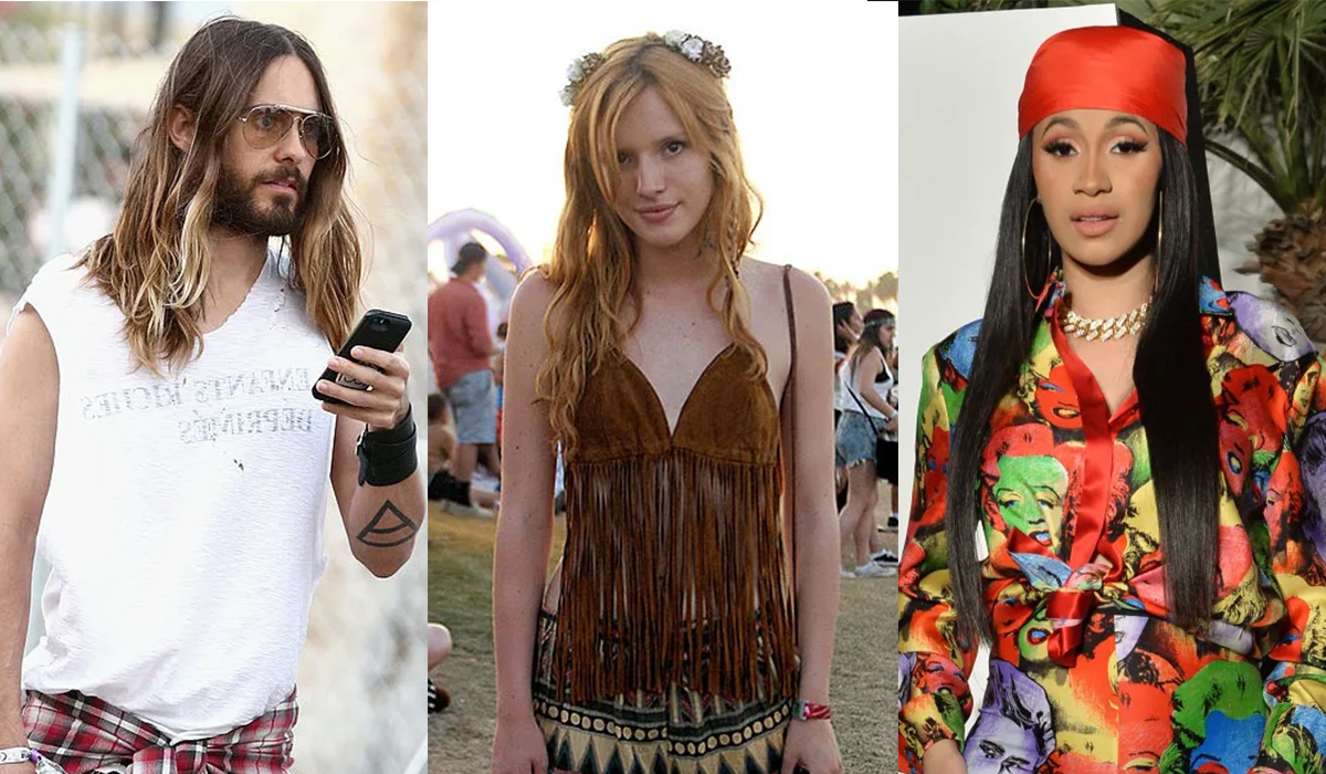 The Worst Dressed Stars in Coachella History: From Jared Leto to Bella Thorne to Cardi B