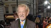 Sir Ian McKellen, 85, is back on his feet at The Critic premier