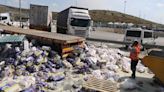 Israeli protesters block aid trucks destined for Gaza
