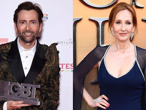 JK Rowling is fighting with David Tennant now