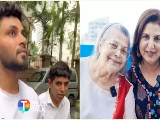 Shiv Thakare Visits Farah Khan’s House After Her Mother Passes Away