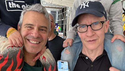 Andy Cohen and Anderson Cooper Prop Their Sons on Their Shoulders in Sweet Photo: 'Every Day Is Father's Day'