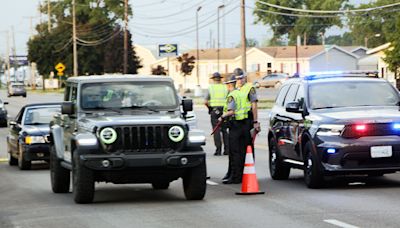 Law enforcement checks out about 300 vehicle drivers Friday