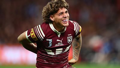 Maroons coach Billy Slater slams 'dirty' NSW over Reece Walsh hits