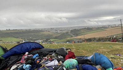 'Insane' amount of rubbish left behind at end of Boardmasters Festival