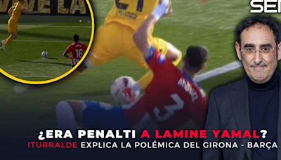 ¿Era penalti de Miguel Gutiérrez a Lamine Yamal? ¿Se debió repetir el penalti de Lewandowski? Iturralde González analiza la polémica del Girona - Barça