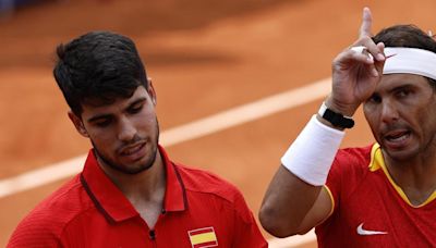 Nadal a Alcaraz tras su última victoria en dobles: “Es suerte. Le quedan años de trabajo”