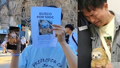 Chinese Man Offers ₹44,600 Prize Money On Soft Toy He Lost In Barcelona Metro, Sheds Tears Of Joy After Finally Receiving...