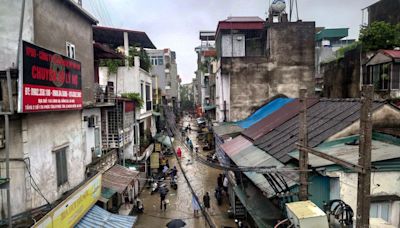 Parts of Hanoi remain flooded as landslides hit northern Vietnam