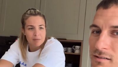Gorka Marquez says 'sorry' to Gemma Atkinson as hilarious tension exposed at home ahead of major event