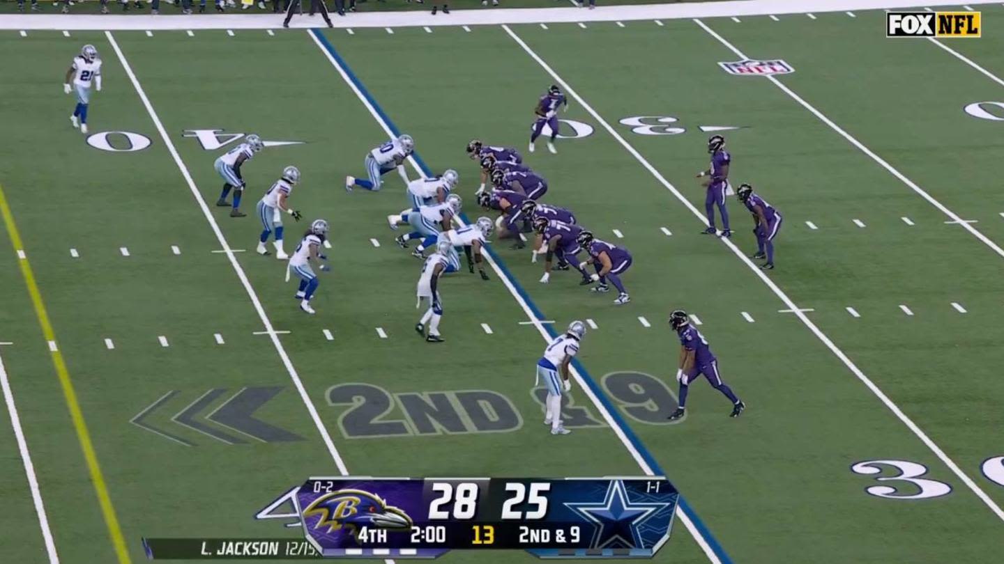 Lamar Jackson’s Fake Jet Sweep to Clinch Ravens’ Win Even Fooled the Fox Broadcast