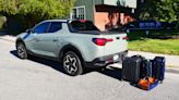 Hyundai Santa Cruz Luggage Test: How much fits in the bed?