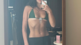 Dua Lipa Paired an Underboob-Baring Bikini Top With the Lowest Rise Trousers
