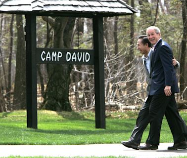 Take a look inside Camp David, where presidents host world leaders and escape Washington