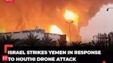 Gaza War: Israel strikes Houthi targets in Yemen in response to attacks