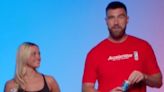 Travis Kelce attempts gymnastics tricks with Livvy Dunne