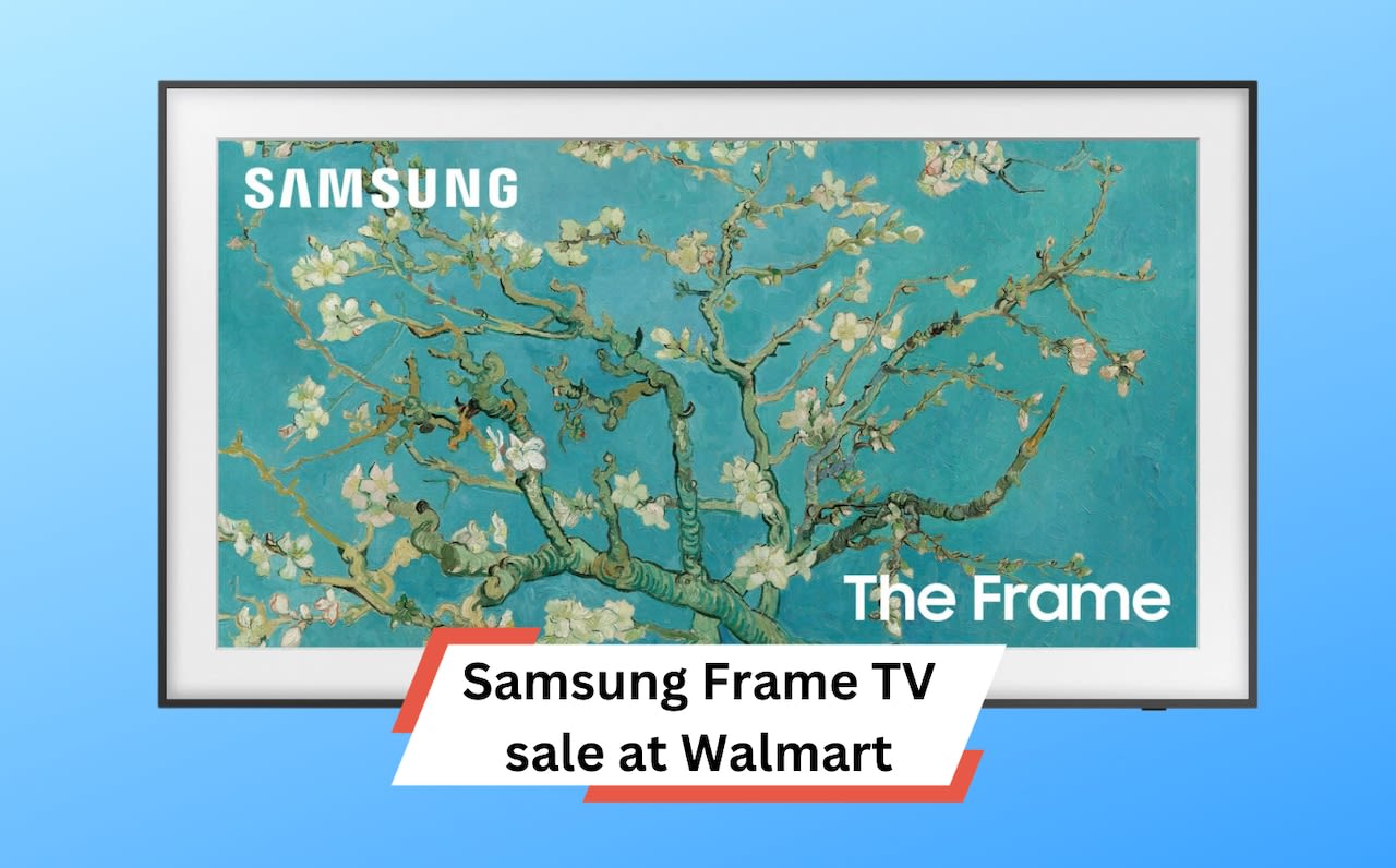 The Samsung Frame TV is at its lowest price at Walmart right now