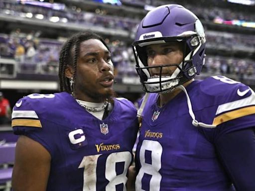 Kirk Cousins Talks Vikings Signing Justin Jefferson to Massive Contract: Exclusive