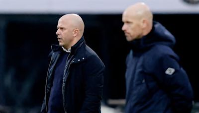 Arne Slot has pointed out Manchester United issue Erik ten Hag has not solved