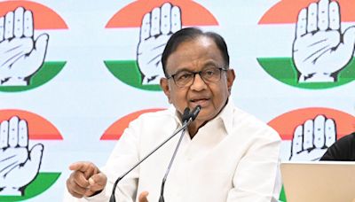 BJP government continues to suppress voice of Opposition parties: Chidambaram