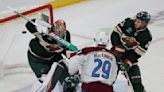 Avalanche keep goalie-challenged Wild winless in 6-3 victory