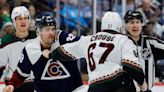 MacKinnon's assist extends point streak to 18 games, Avs cruise to 4-1 win over Coyotes