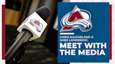 Chris MacFarland and Gabe Landeskog Meet With Media To Discuss 2023-24 Season | Colorado Avalanche