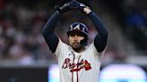 Braves catcher Travis d’Arnaud improved from Friday night to Saturday