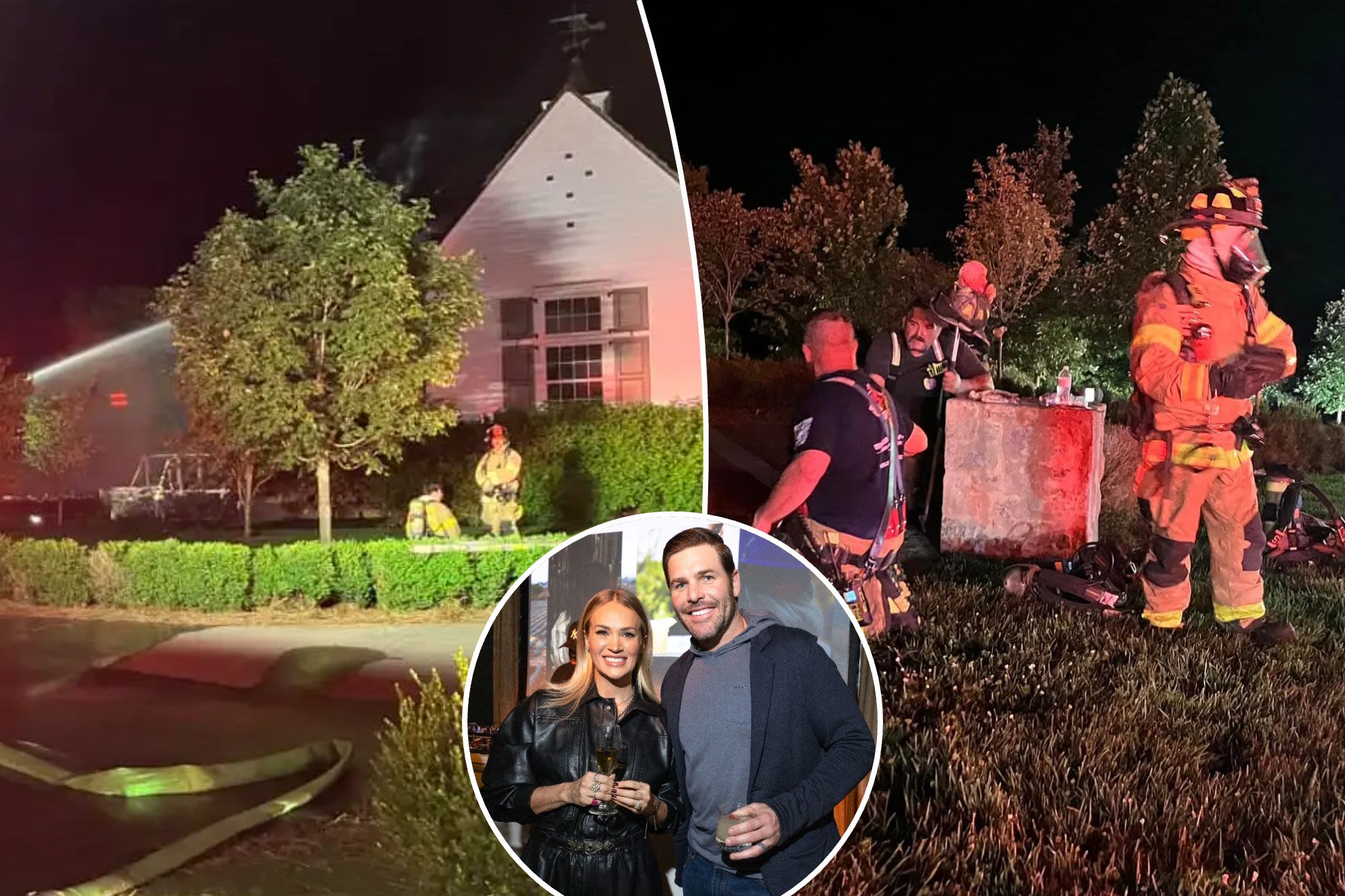 Carrie Underwood’s 400-acre Tennessee house catches fire with entire family inside