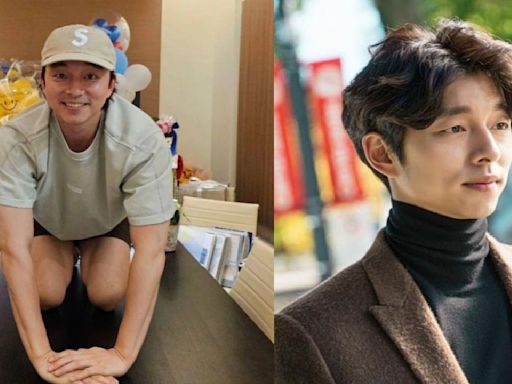 Goblin star Gong Yoo deep bows to fans expressing gratitude for birthday wishes; See PIC