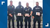Four officers honored for saving life of heart attack victim at DFW Airport