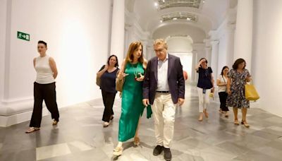 El conseller de Cultura, José Antonio Rovira, visita el Centre del Carme