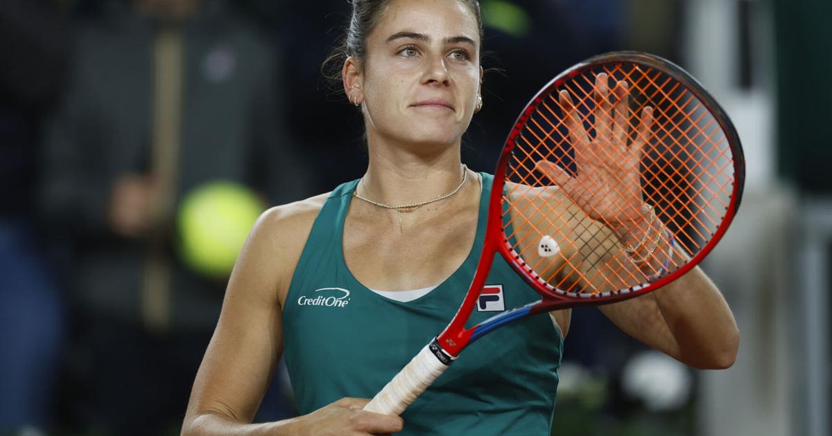 Emma in Paris: Charleston's Navarro marks a milestone at French Open