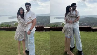 Karan Kundrra pens down a sweet note as he shares adorable picture with girlfriend Tejasswi Prakash from their recent vacation; see post - Times of India