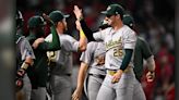 Rooker hits 10th homer in July, A's secure winning month with victory over Angels