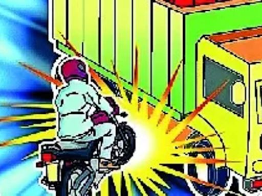 Motorcyclist killed in crash with truck on SP Ring Road | Ahmedabad News - Times of India